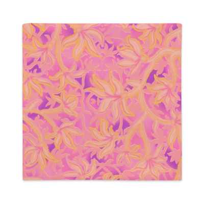 KALE Premium Pillow Case, Pink