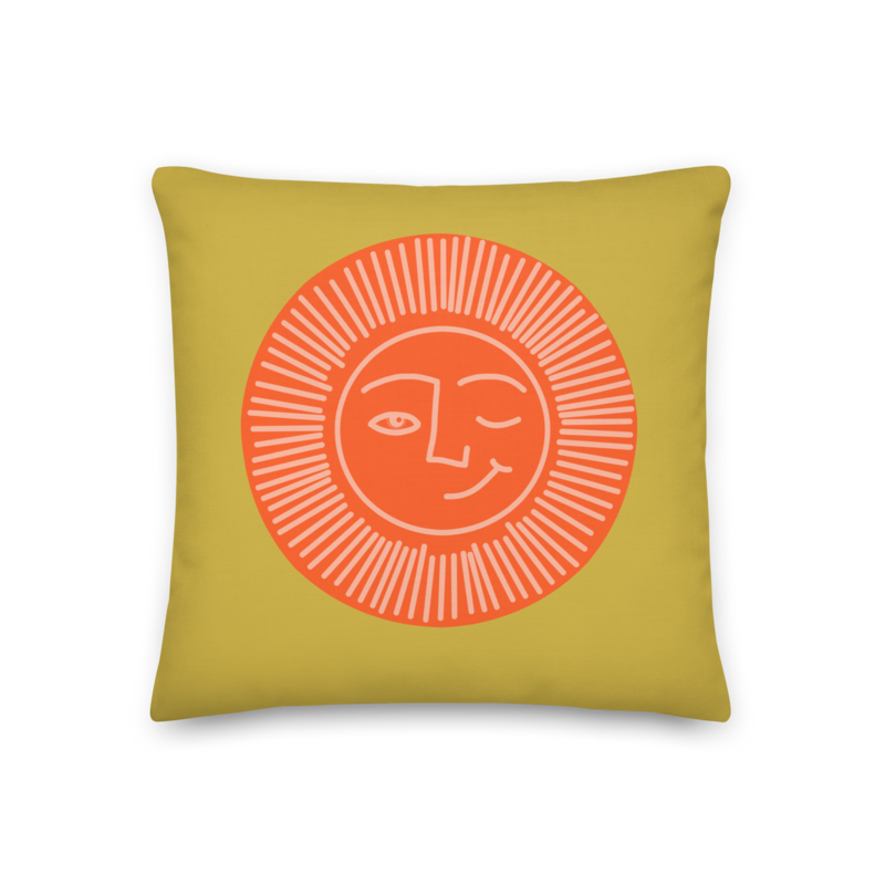 SHANE Premium Pillow, Olive