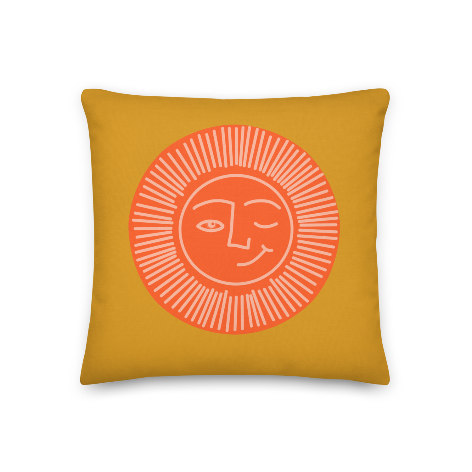 SHANE Premium Pillow, Mustard