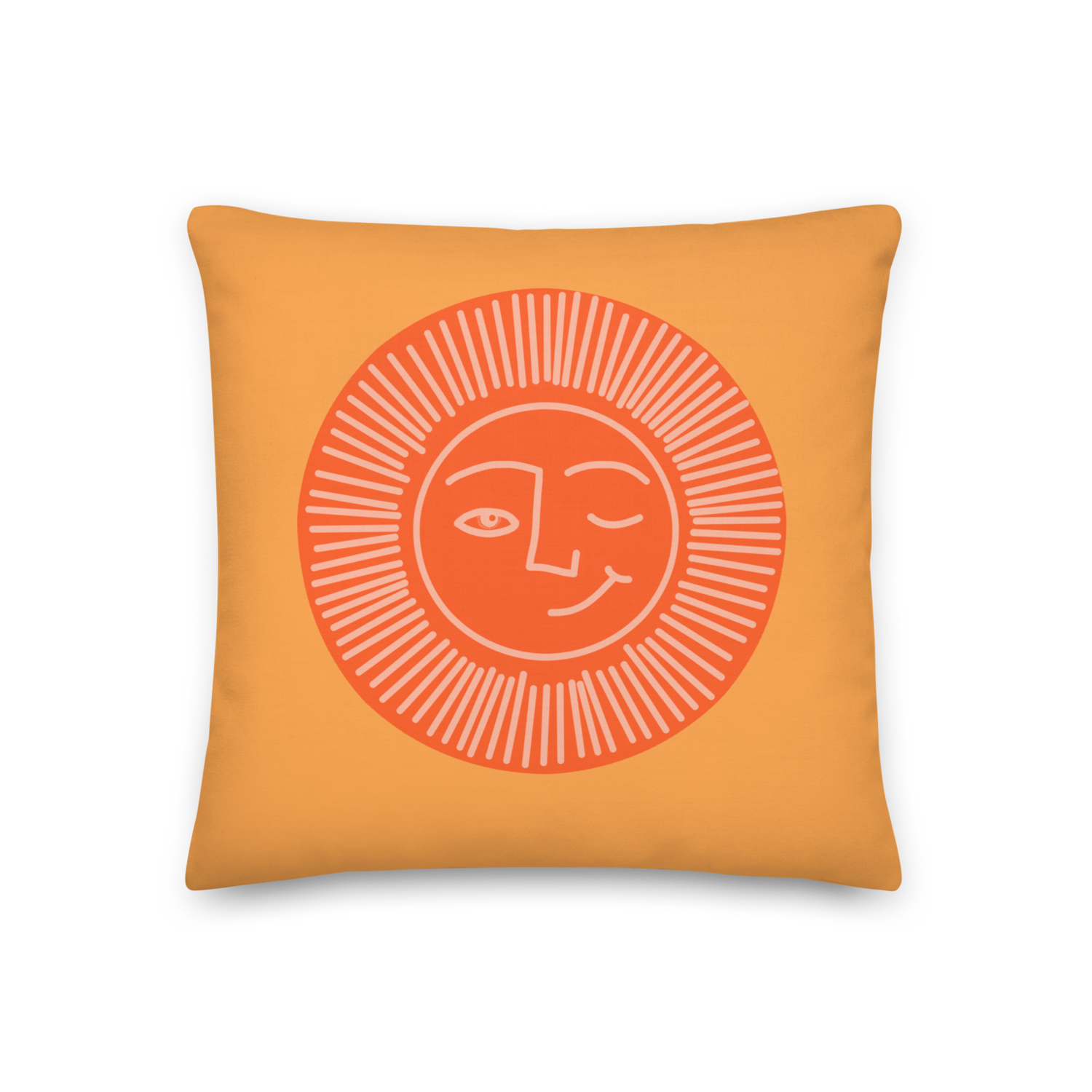 SHANE Premium Pillow, Dirty Orange