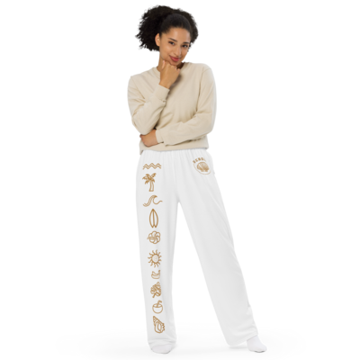 SEASIDE Wide-leg Pants, Deep Sun Yellow