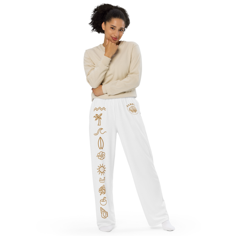 SEASIDE Wide-leg Pants, Deep Sun Yellow
