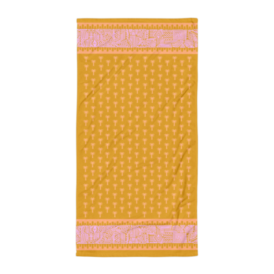 AHILO Beach Towel, Merigold