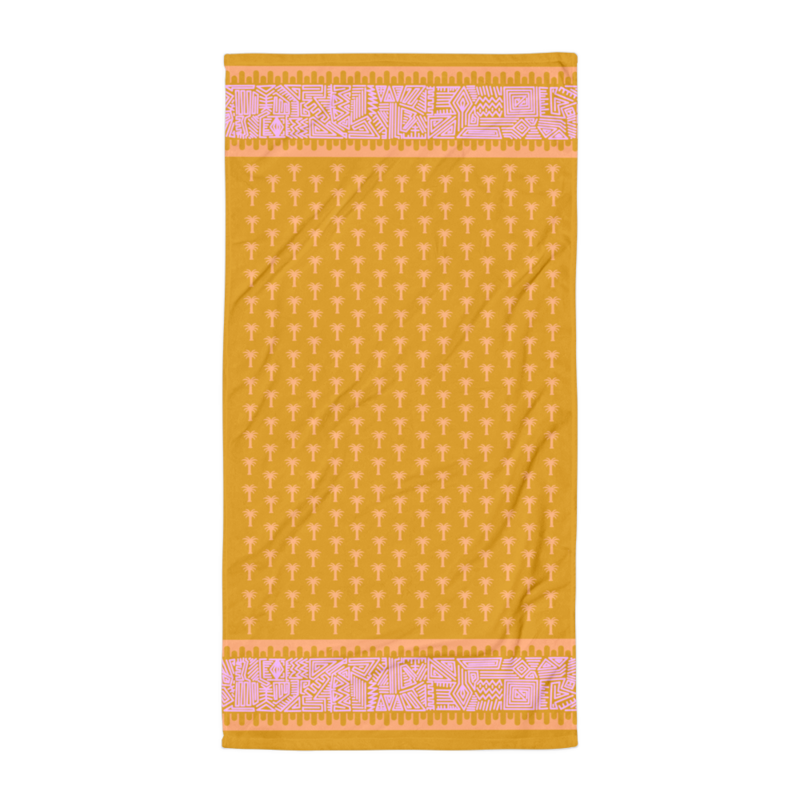 AHILO Beach Towel, Merigold