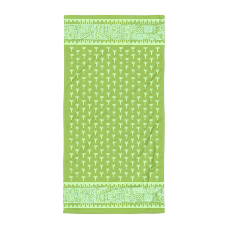 MIHAJLO Beach Towel, Moss Green
