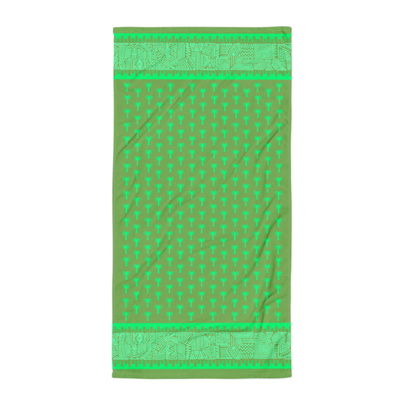 MALAKAI Beach Towel, Dark Olive
