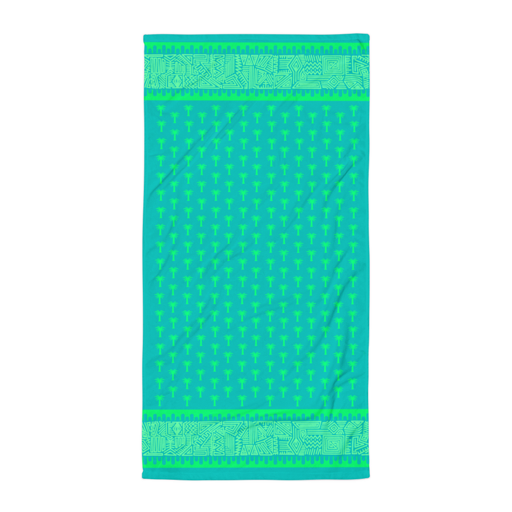 MALAKAI Beach Towel, Dark Teal
