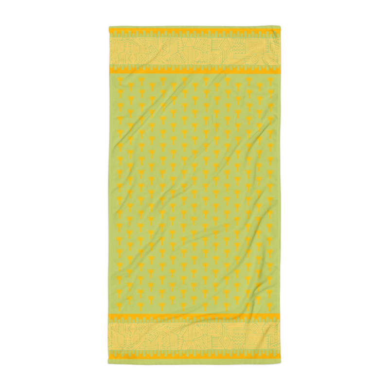INIAKAI Beach Towel, Light Olive