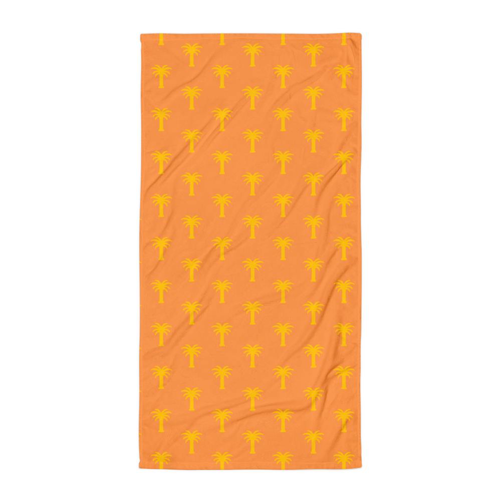 PALMERAS Towel, Orange