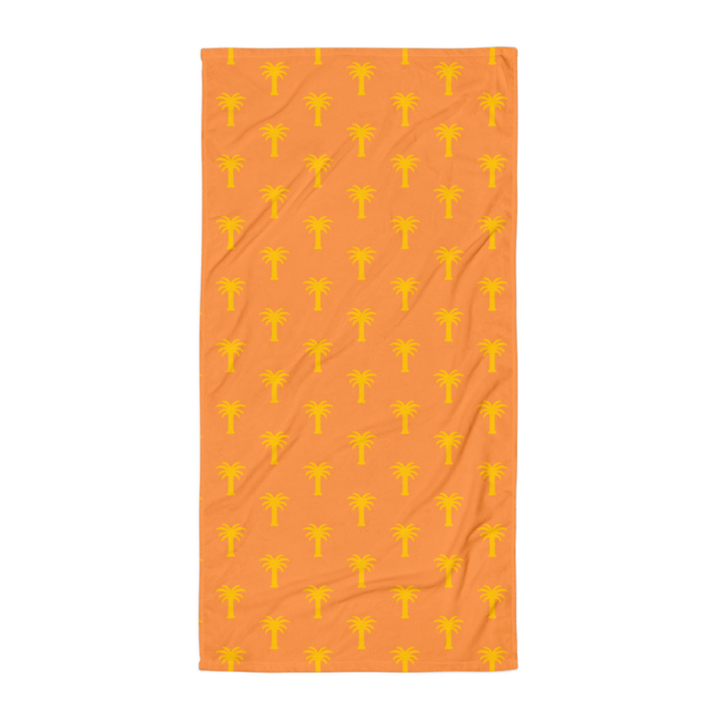 PALMERAS Towel, Orange