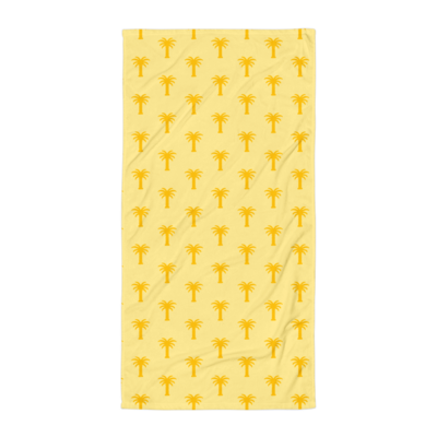 PALMERAS Towel, Sunny Yellow