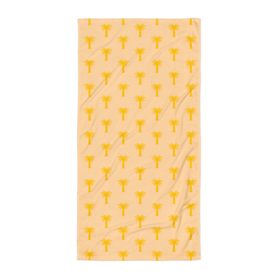 PALMERAS Towel, Peach