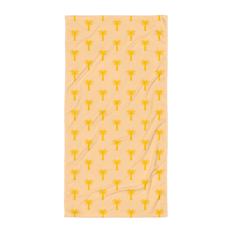 PALMERAS Towel, Peach