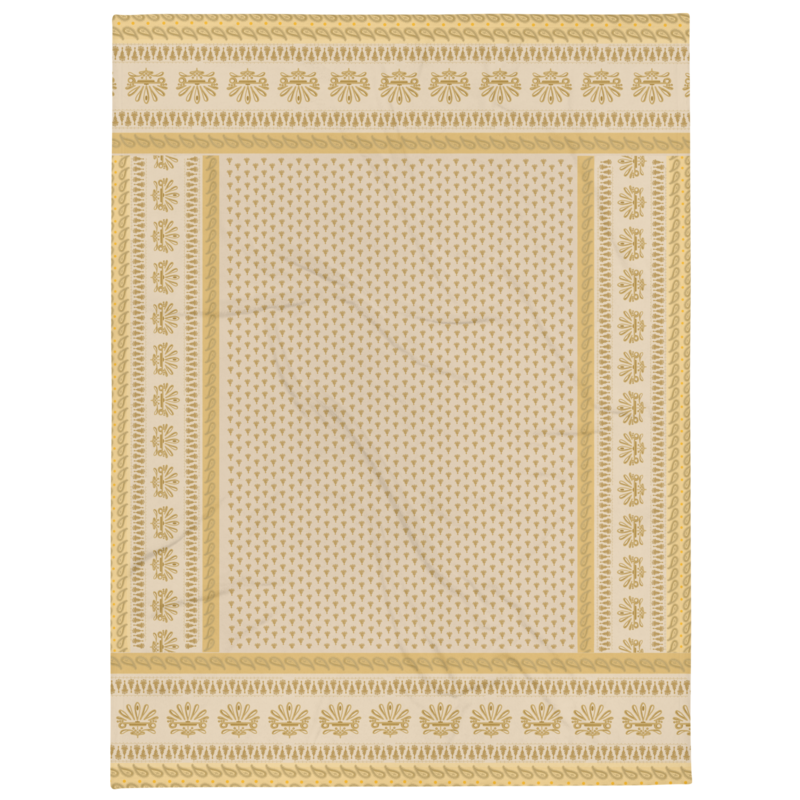 KALI Throw Blanket, Beige