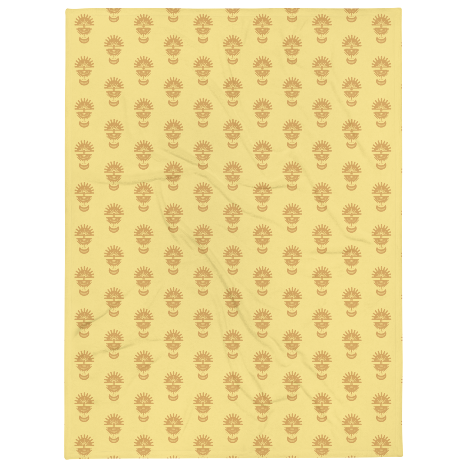 KAIOA Throw Blanket, Yellow