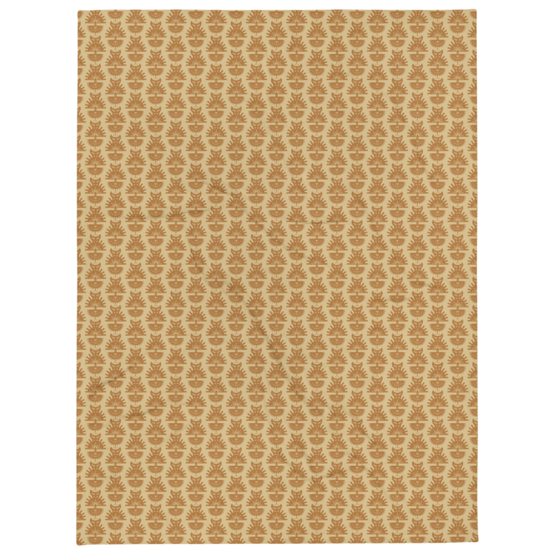 AKITO Throw Blanket, Beige