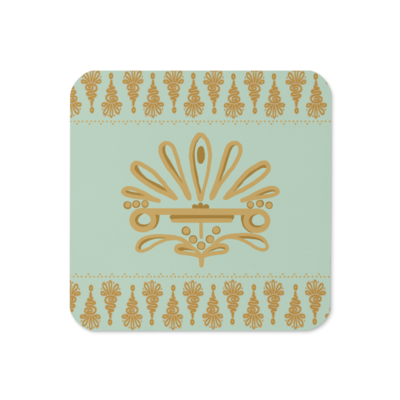 GURU Cork-back Coaster, Mint