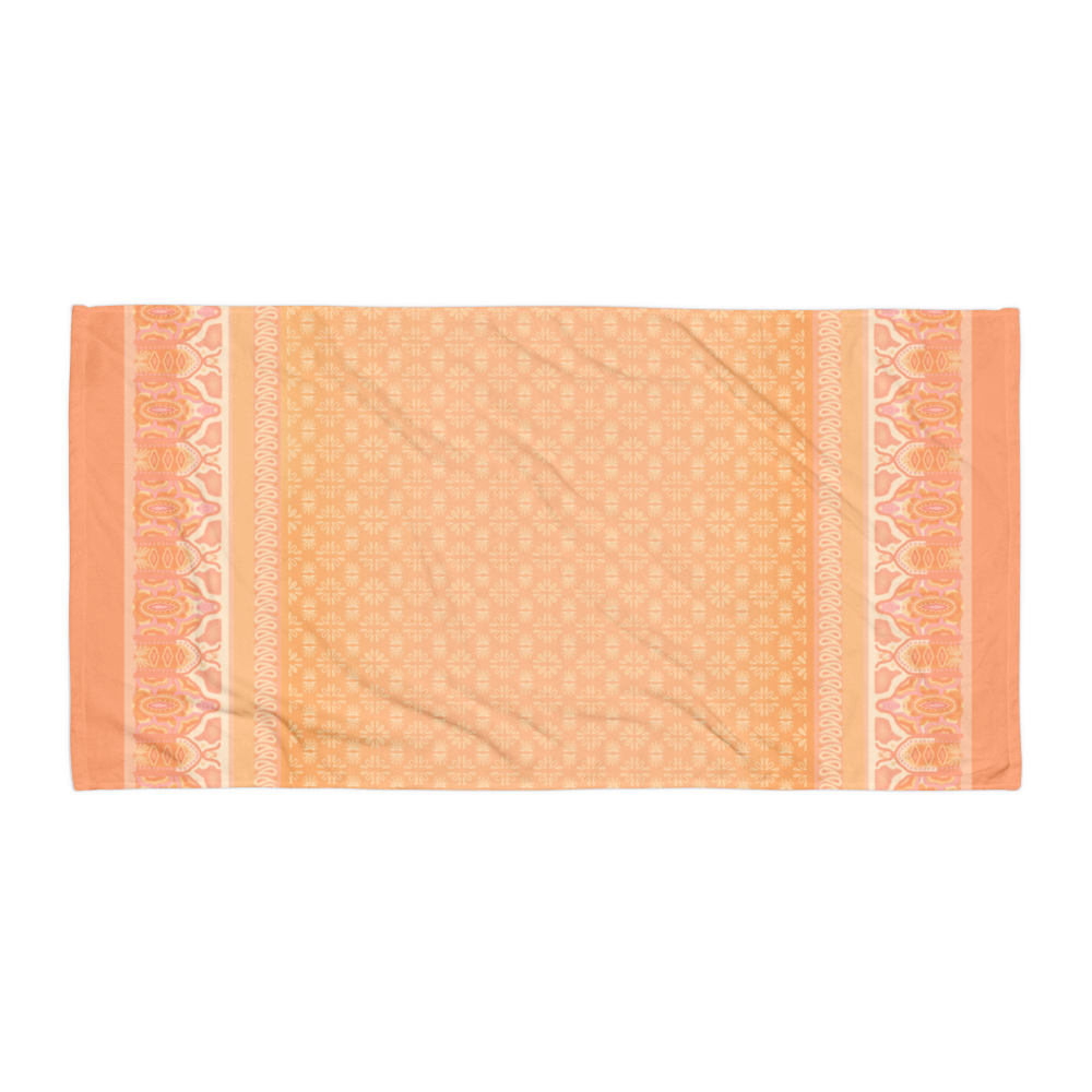 CALLIE Towel, Warm Peach
