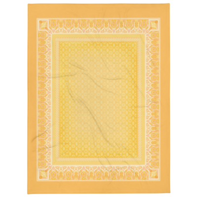 SAHARA Throw Blanket, Sunny Orange