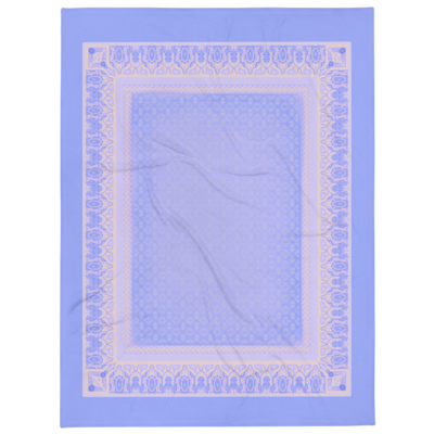 SAHARA Throw Blanket, Cornflower