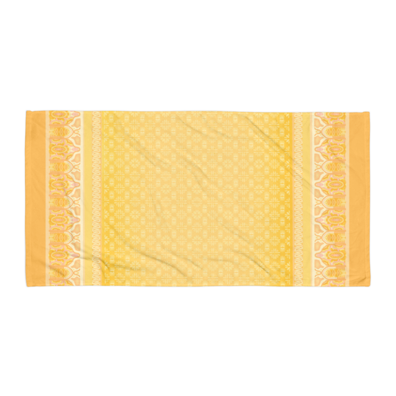 CALLIE Towel, Sunny Orange