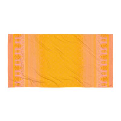 MAHABI Towel, Peach / Orange