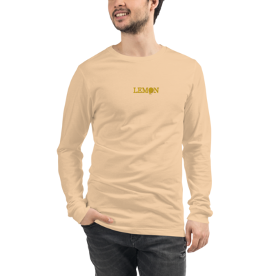 LEMON Embroidered Long Sleeve Tee