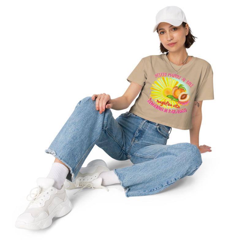 PESCE AL SOLE Crop Top