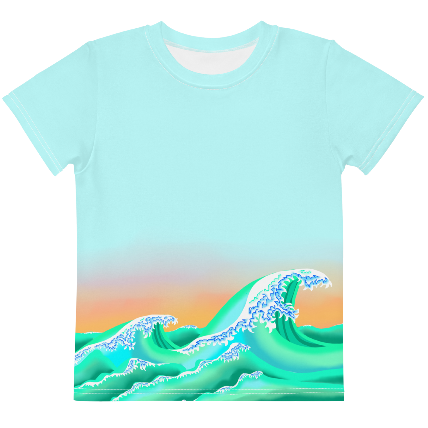WAVE T-shirt,  Toddlers - Kids, Blue