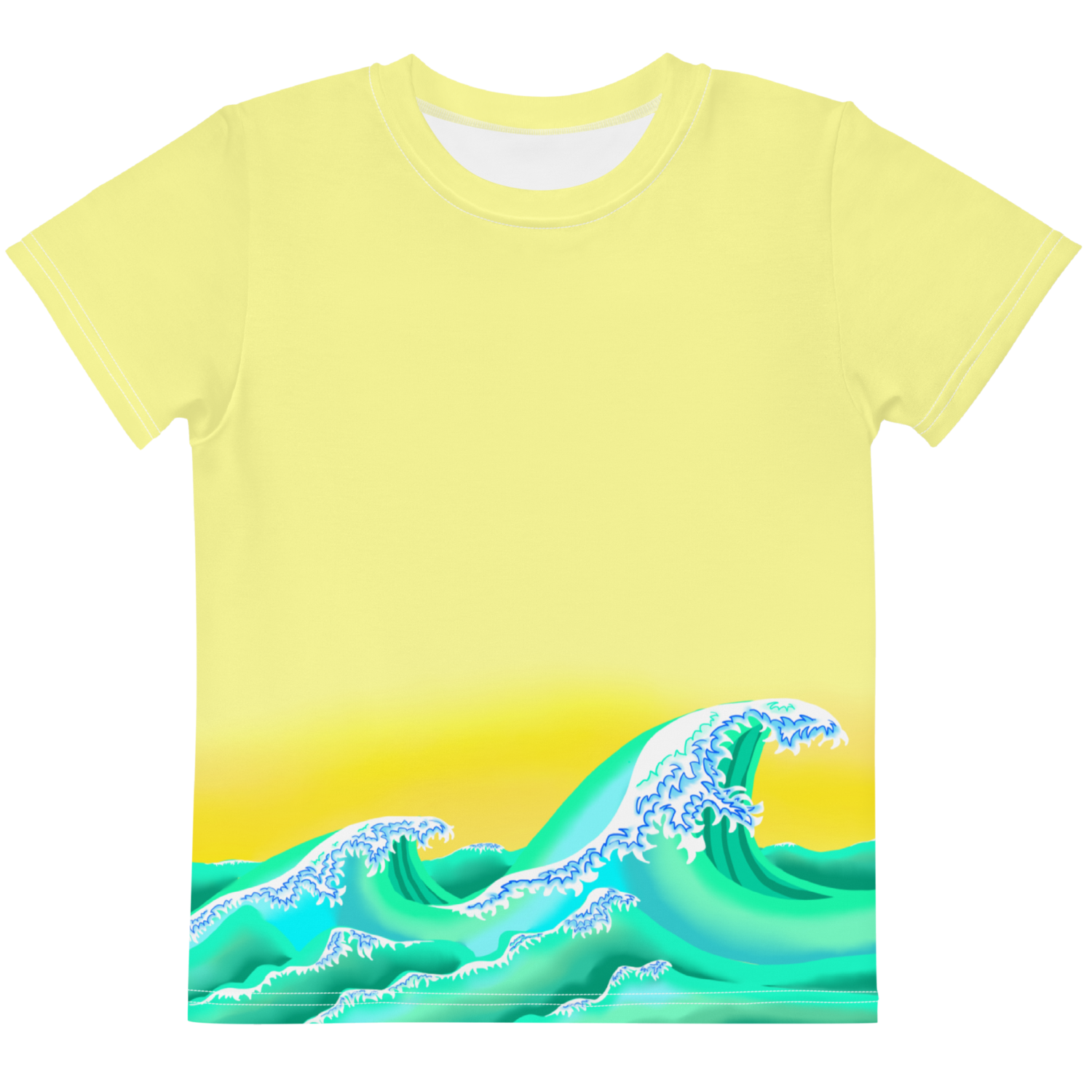 WAVE T-shirt, Toddlers - Kids, Yellow