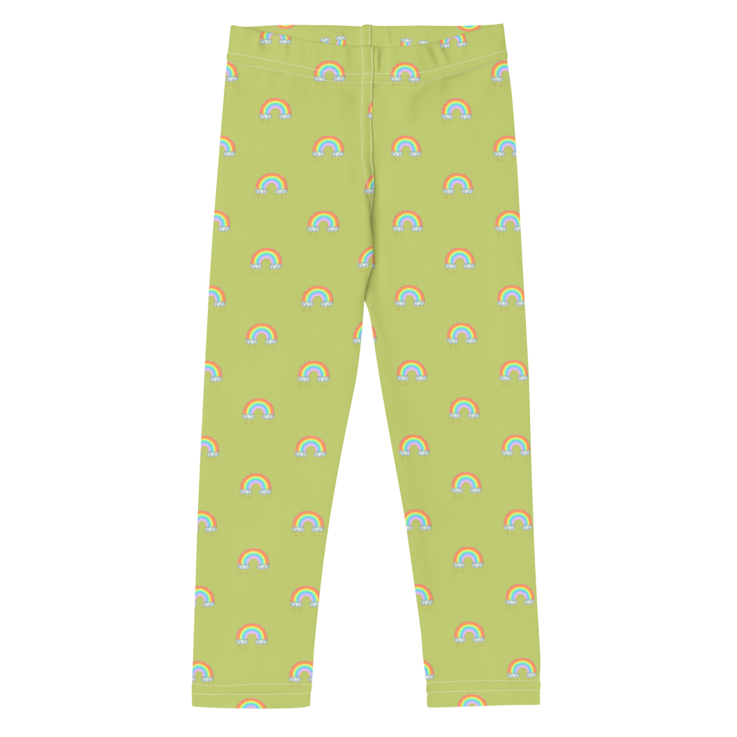 TINY RAINBOWS Leggings, Toddlers - Kids, Light Green