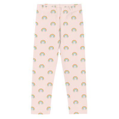 TINY RAINBOWS Leggings, Toddlers - Kids, Pink