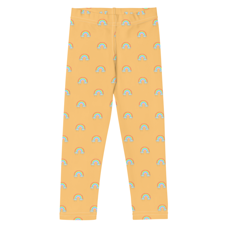 Small Rainbows Leggings, Toddlers - Kids, Honey