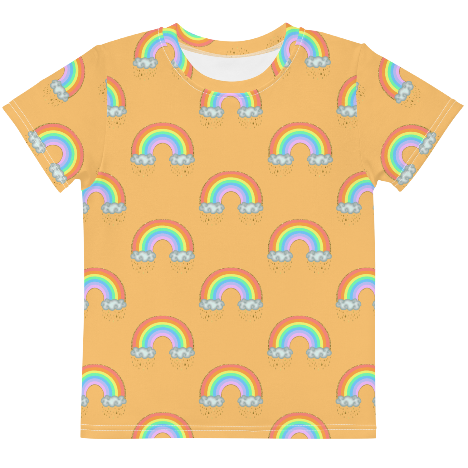 BIG RAINBOWS T-shirt, Toddlers - Kids, Honey