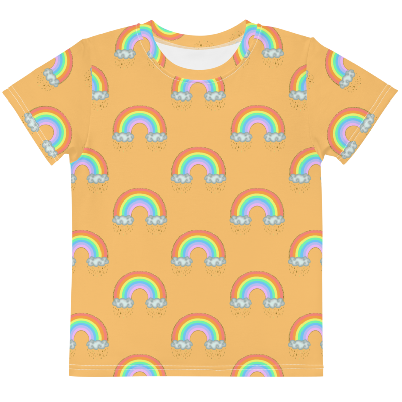 BIG RAINBOWS T-shirt, Toddlers - Kids, Honey