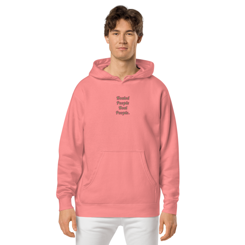 HEALED PEOPLE HEAL PEOPLE Pigment-dyed Hoodie