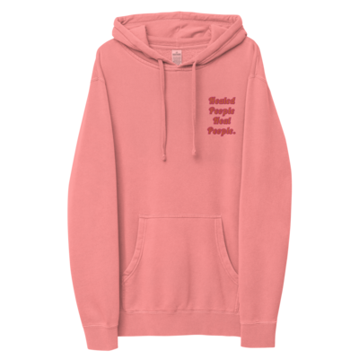 HEALED PEOPLE HEAL PEOPLE Pigment-dyed Hoodie