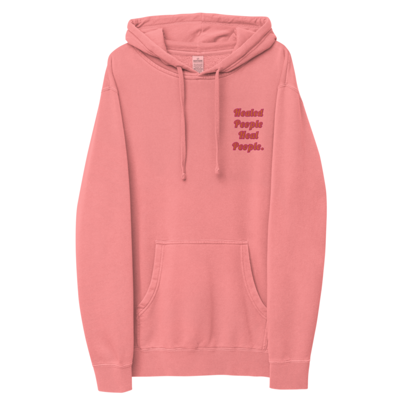 HEALED PEOPLE HEAL PEOPLE Pigment-dyed Hoodie