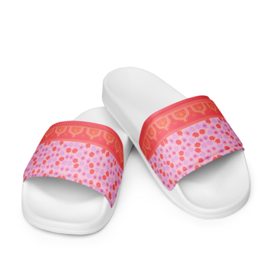 HELIA Sliders, Size 5.5 - 11.5, Pink / Coral