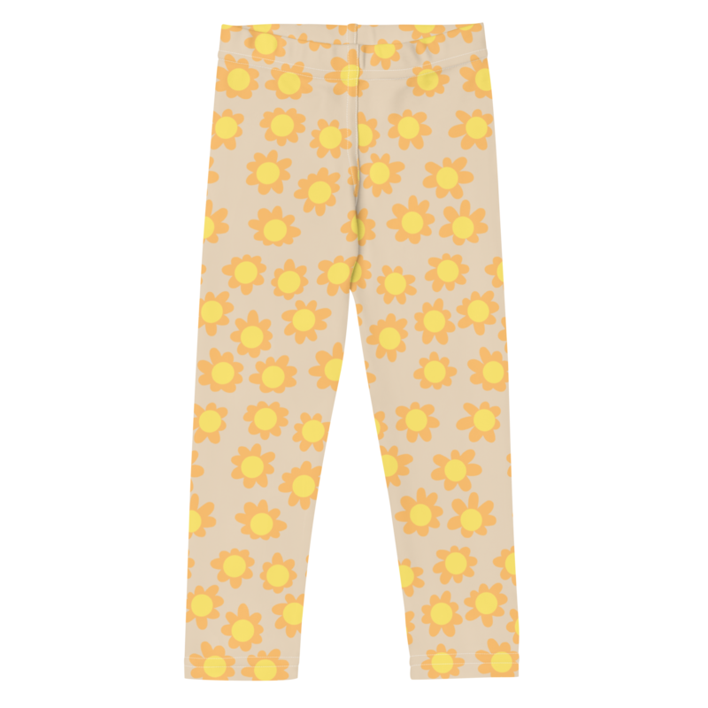 FLOWER Leggings, Toddlers - Kids, Beige