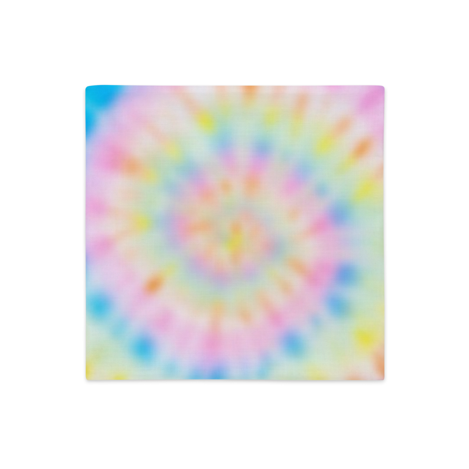 LIZE Premium Tie Dye Pillow Case, Pastel Rainbow