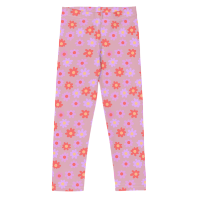 FLOWER Leggings, KIDS, Pink Mix