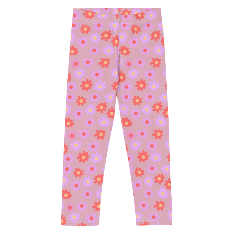 FLOWER Leggings, KIDS, Pink Mix
