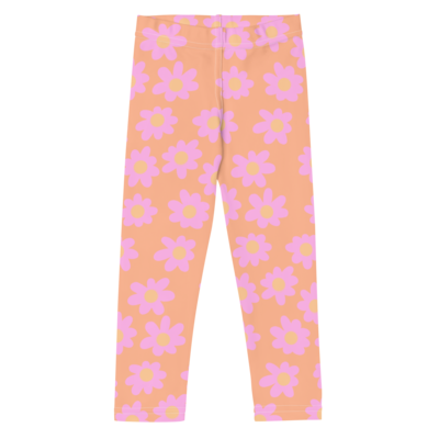 FLOWER Leggings, Toddlers - Kids, Orange