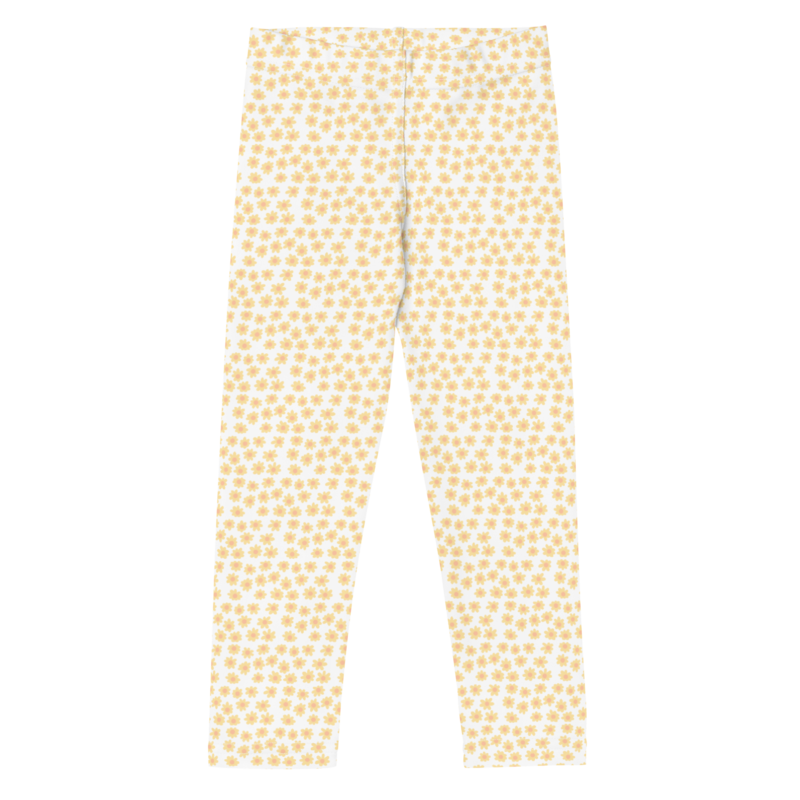 FLOWER Leggings, Toddlers - Kids, Yellow