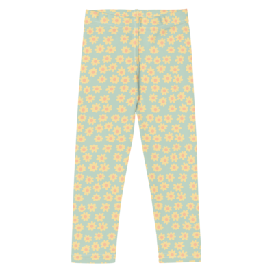 FLOWER Leggings, Toddlers - Kids, Yellow/Green