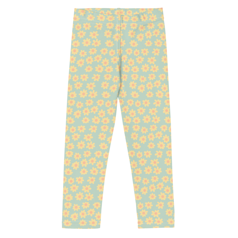 FLOWER Leggings, Toddlers - Kids, Yellow/Green