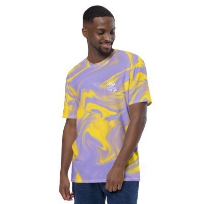 INDEPENDENT MIND T-shirt, Lavender/Yellow