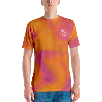 INDEPENDENT MIND T-shirt, Magenta/Orange