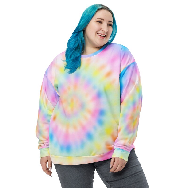 SWEET Recycled Tie Dye Sweatshirt